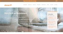 Desktop Screenshot of dass-it.de
